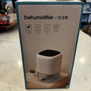 White Dehumidifier with Black Top